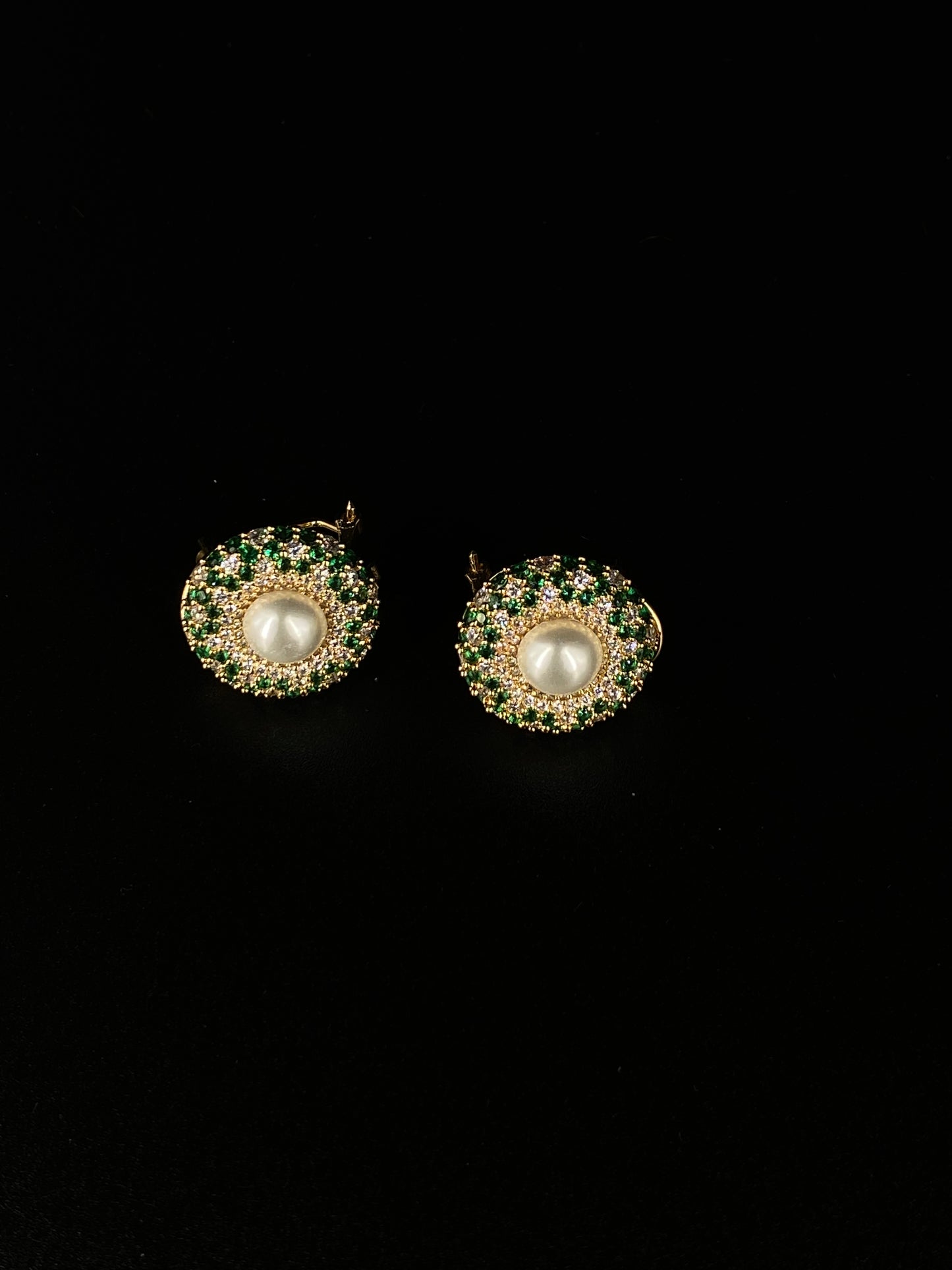 PINK PEARL STUD EARRINGS