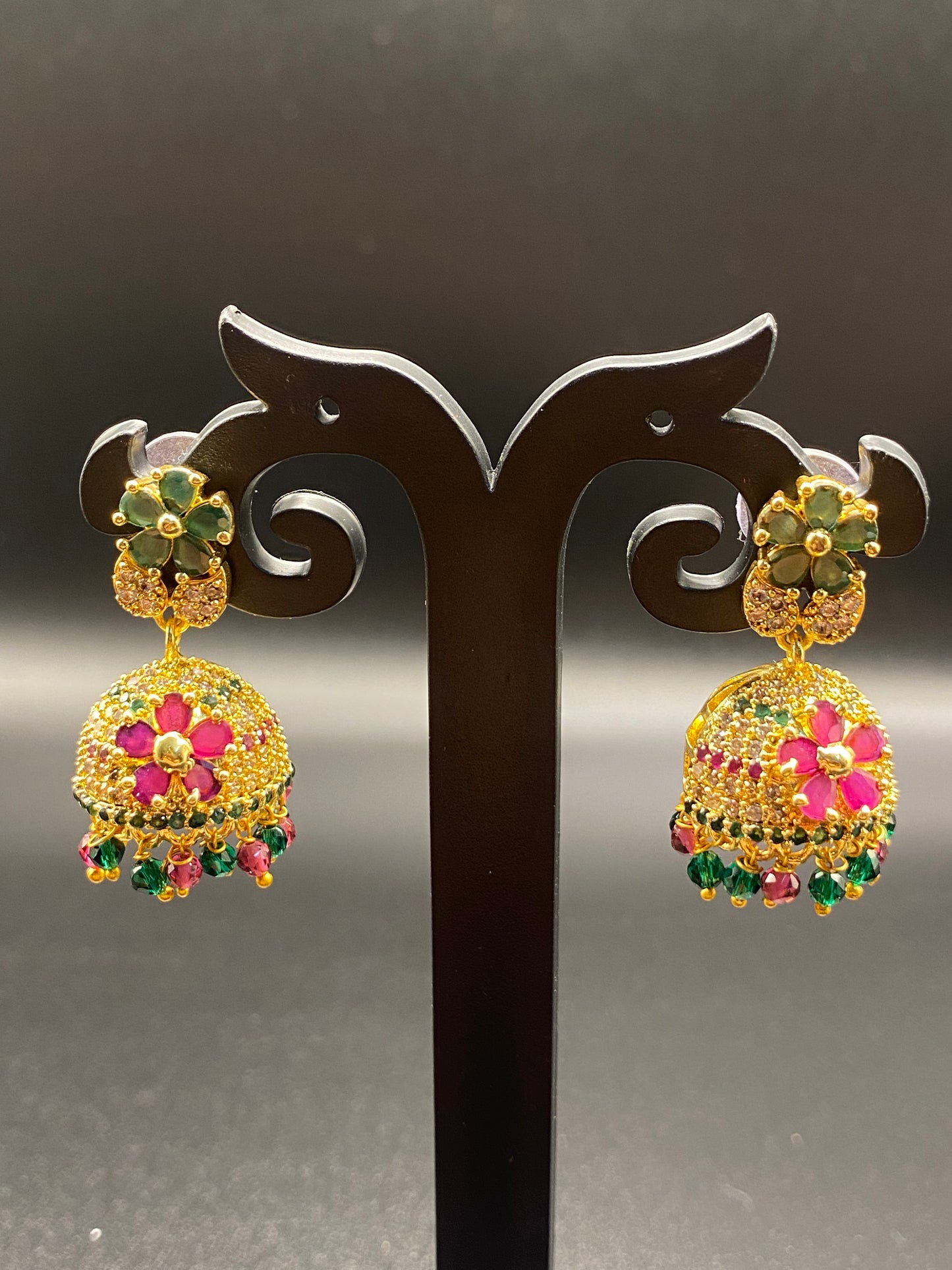 ETHNIC JUMKHA EARRINGS