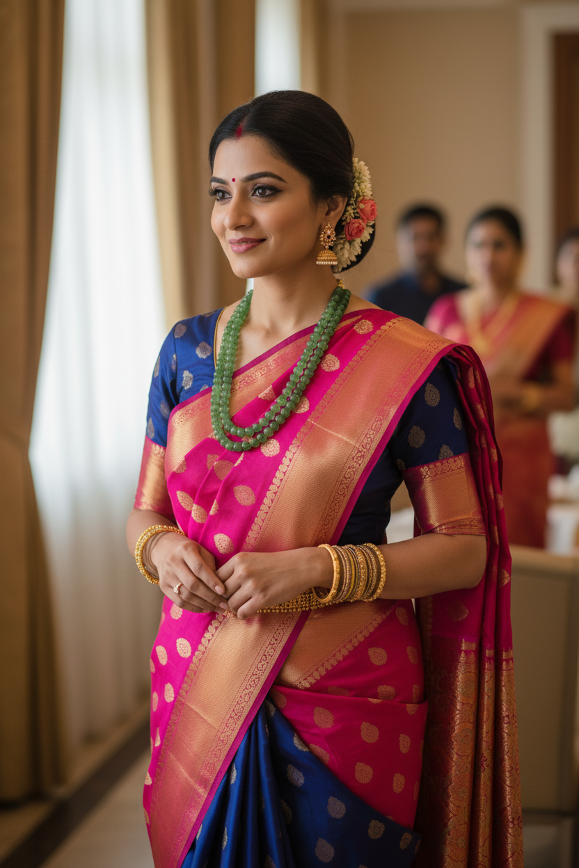 Aventurine pumpkin necklace