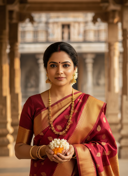 ANARKALI ANTIQUE NECKLACE SET