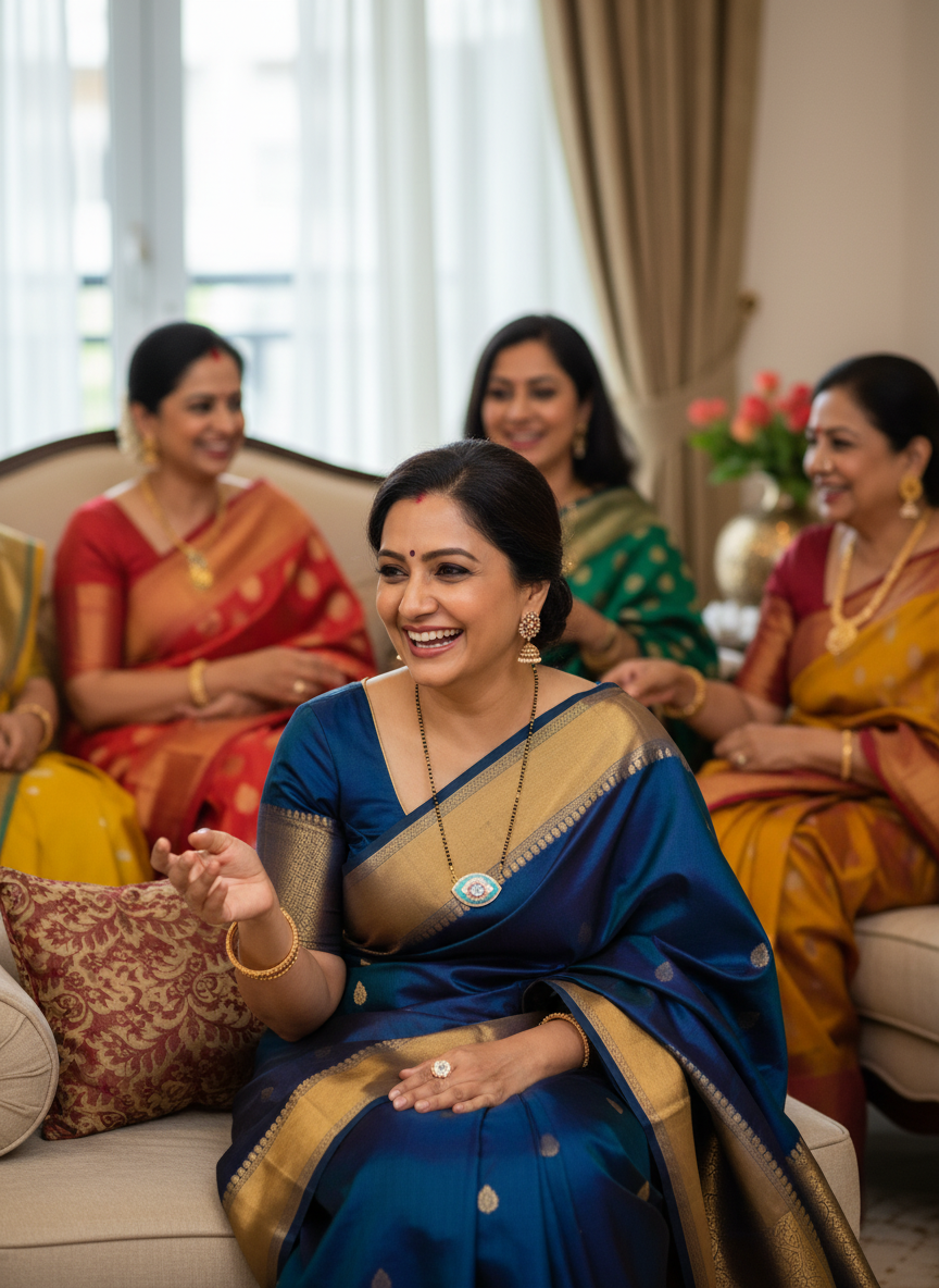 BLACK BEADS NECKLACE SET