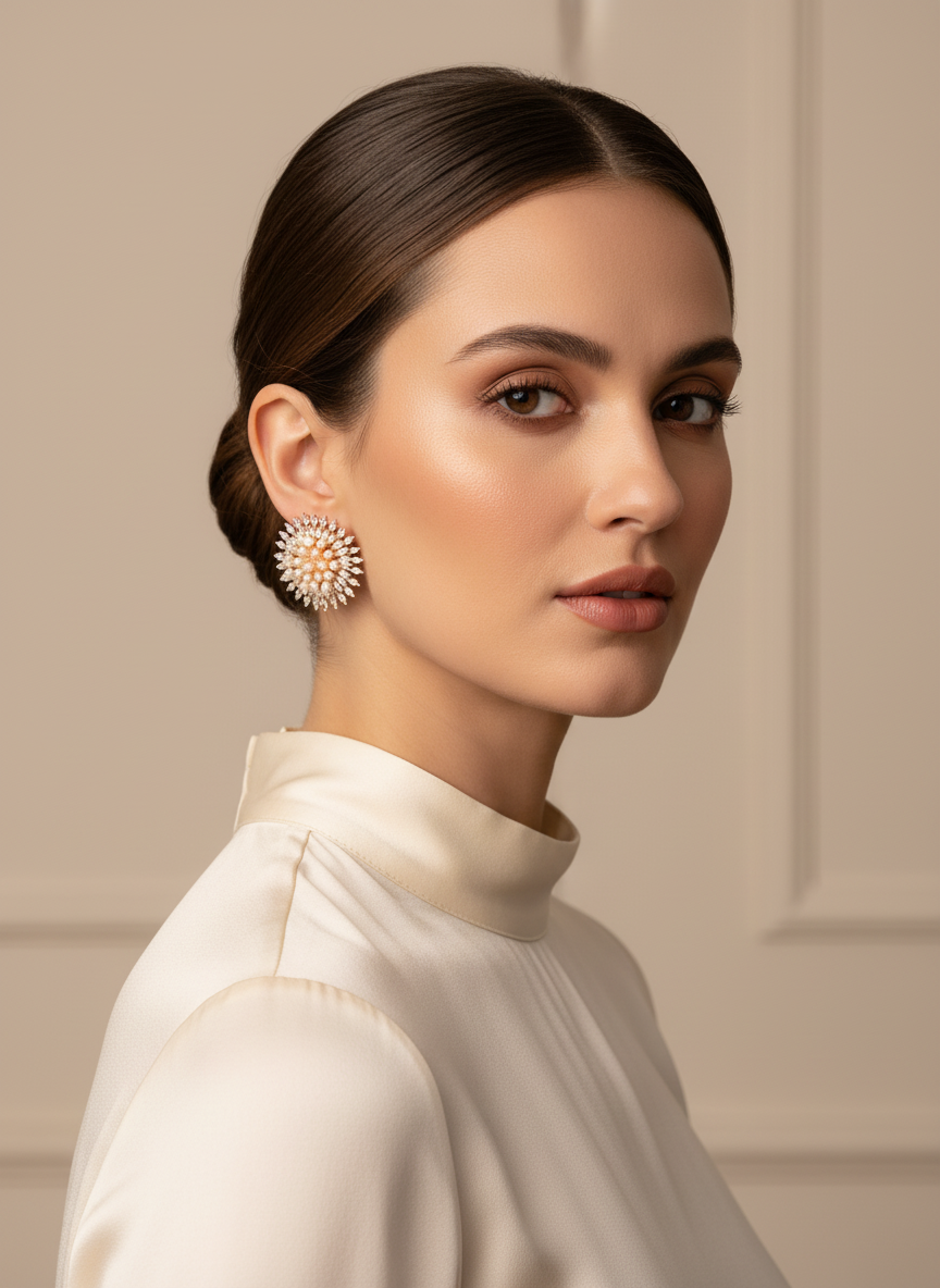 TRENDY STUD EARRINGS