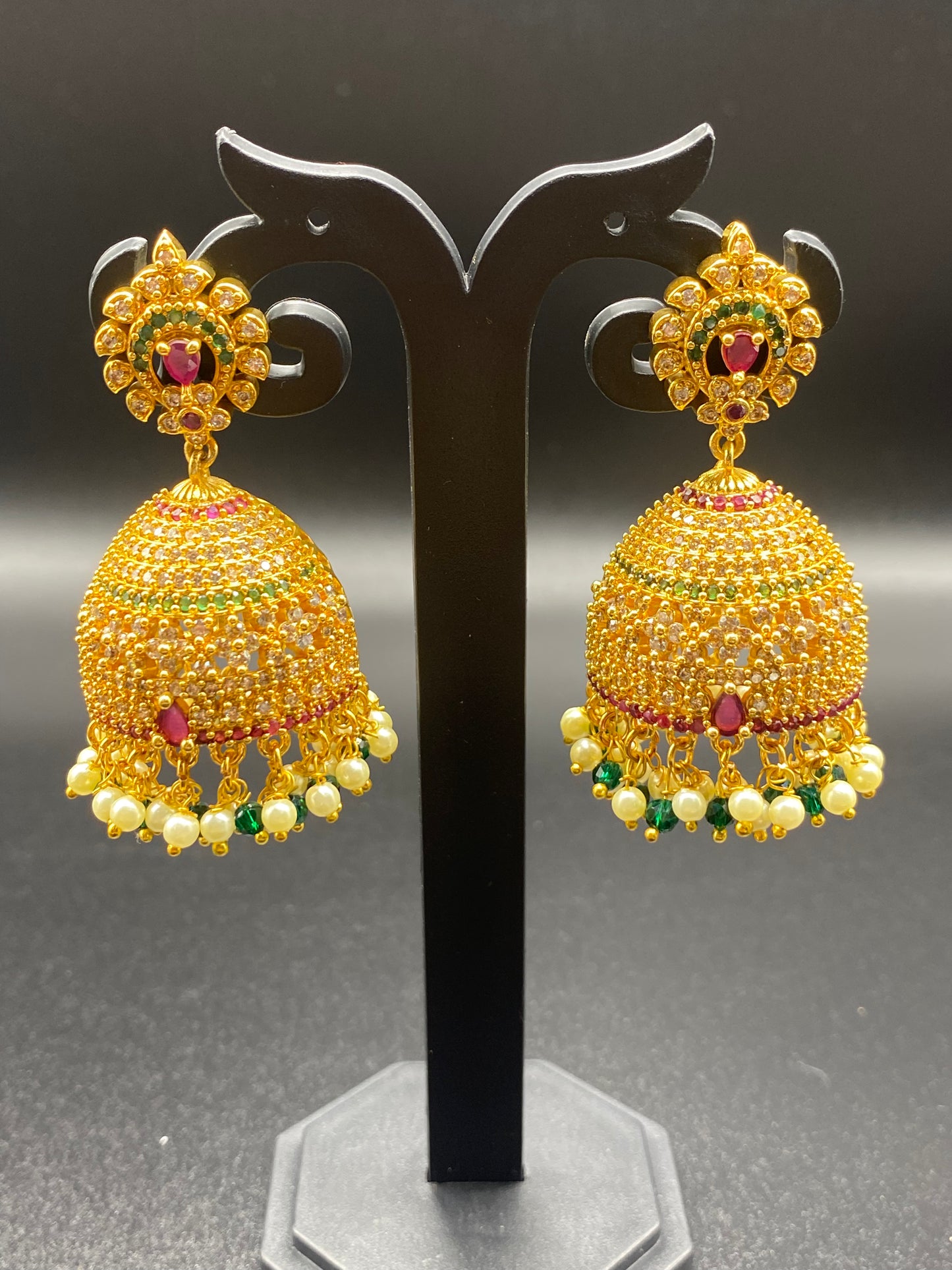 ETHNIC JUMKHI EARRINGS