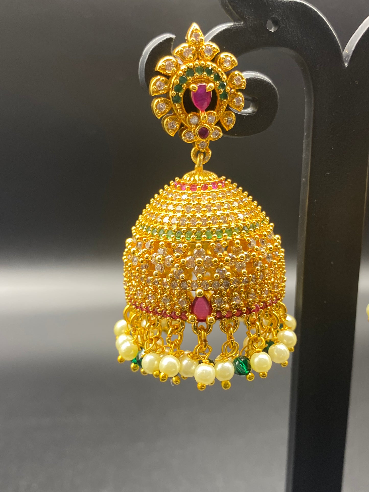 ETHNIC JUMKHI EARRINGS