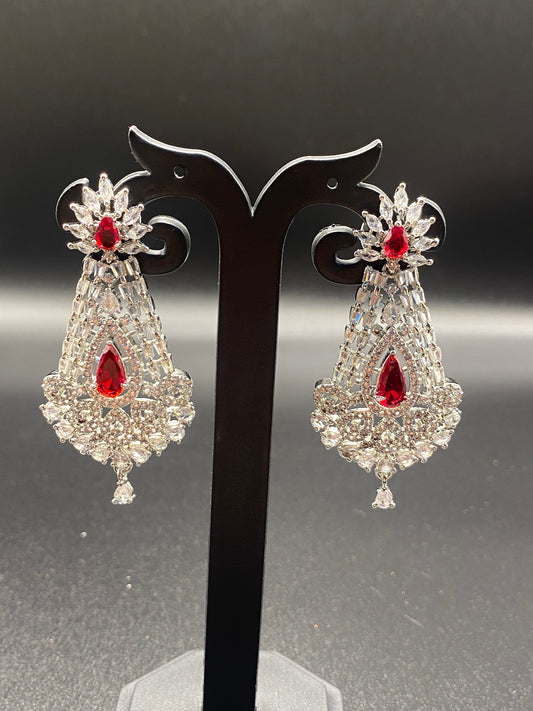 American diamonds  earrings