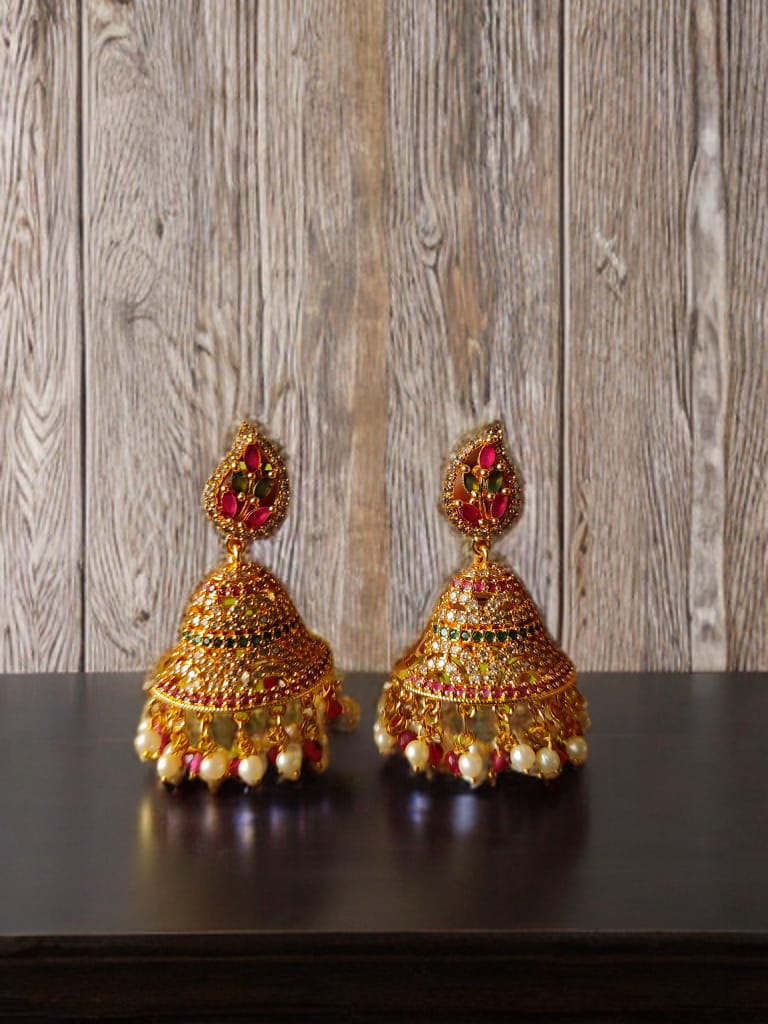 ETHNIC JUMKHI EARRINGS