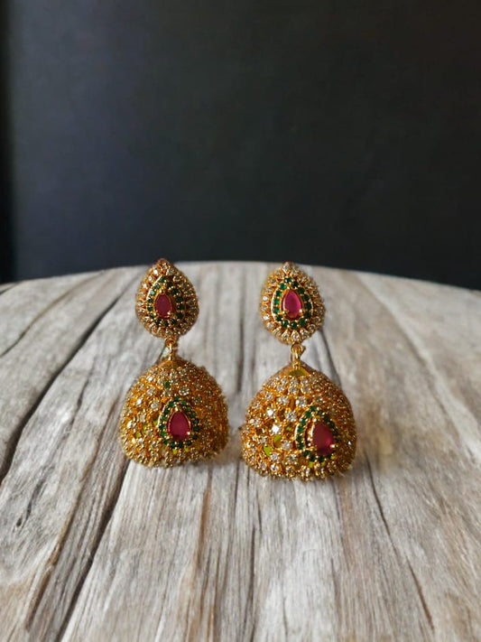 ETHNIC JUMKHI EARRINGS